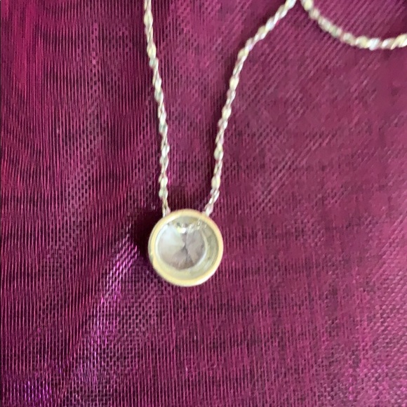 Silver Crystal Necklace - Picture 2 of 5